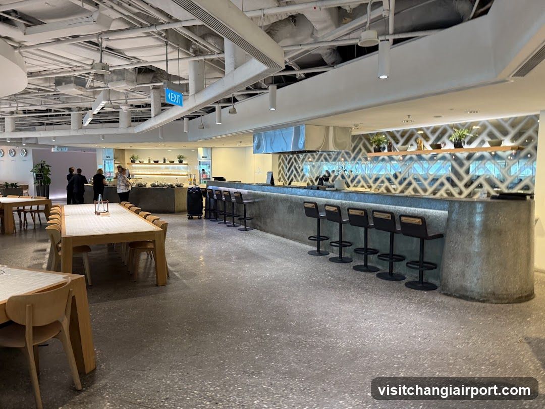 Modern Cafeteria Interior