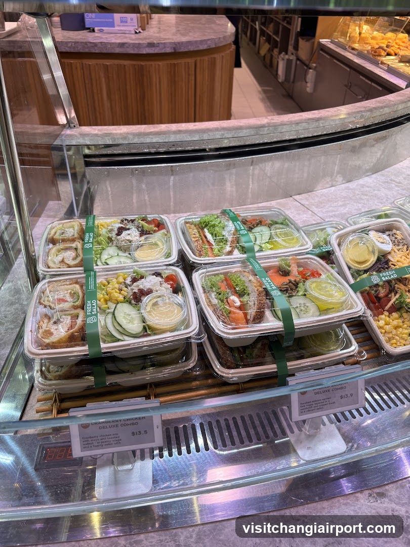 Deluxe Combo Salad Display