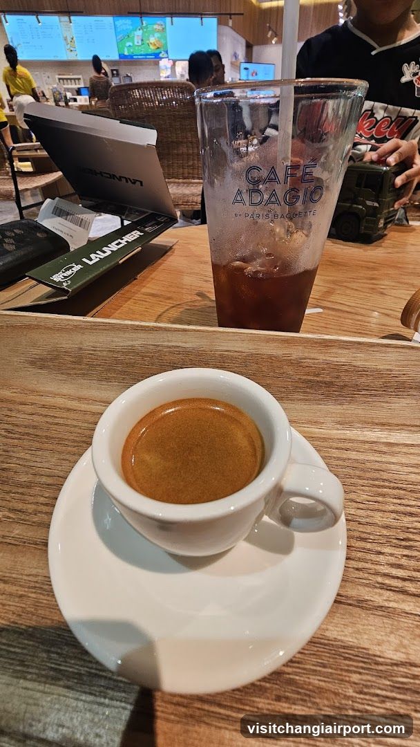 Cafe Interior with Coffee and Drink