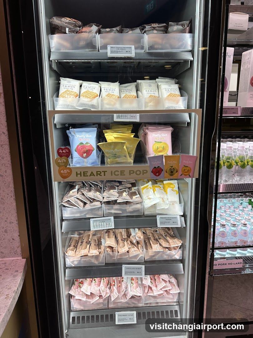 Refrigerated Ice Pop Display