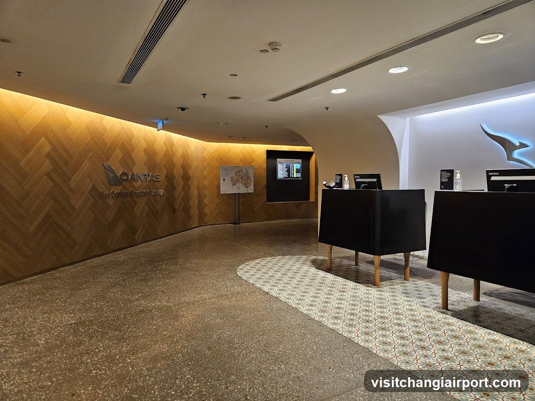 Qantas Lounge Interior