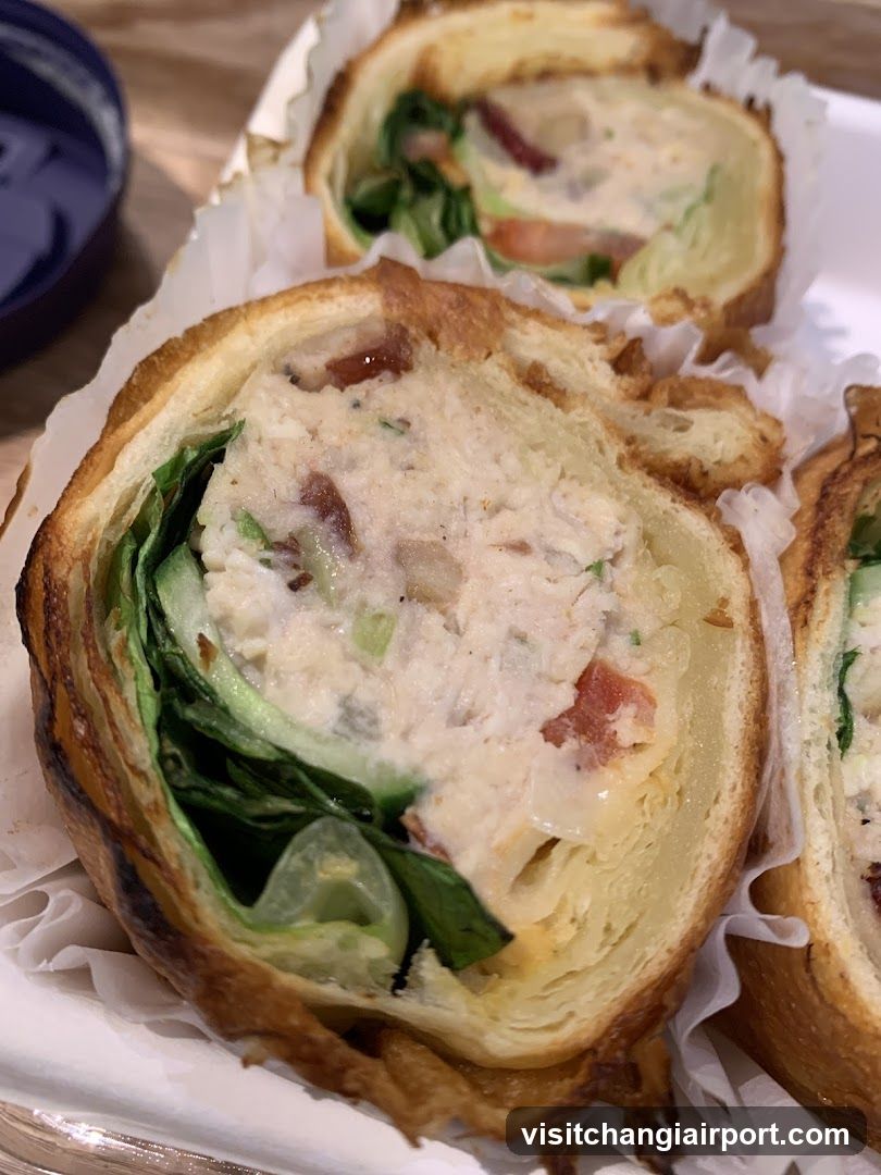Egg and Spinach Roll