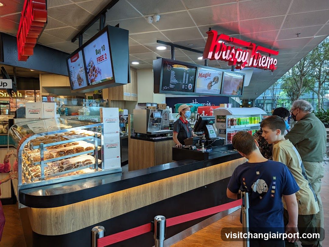 Krispy Kreme Changi Airport Terminal 3