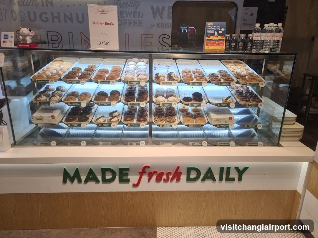 Krispy Kreme Changi Airport Terminal 3