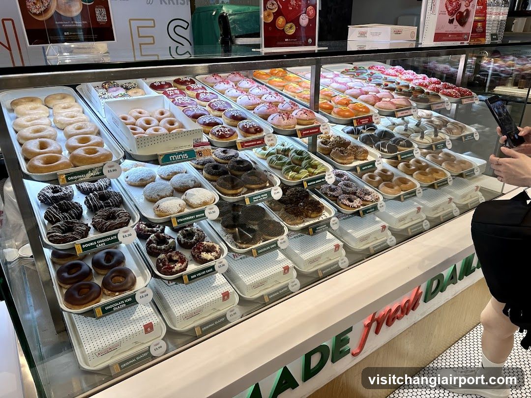 Krispy Kreme Changi Airport Terminal 3