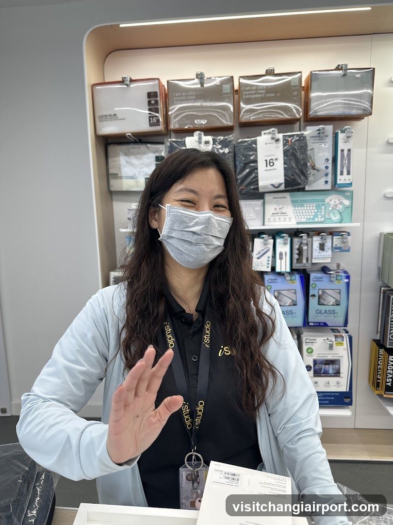 Staff Member in Store Interior