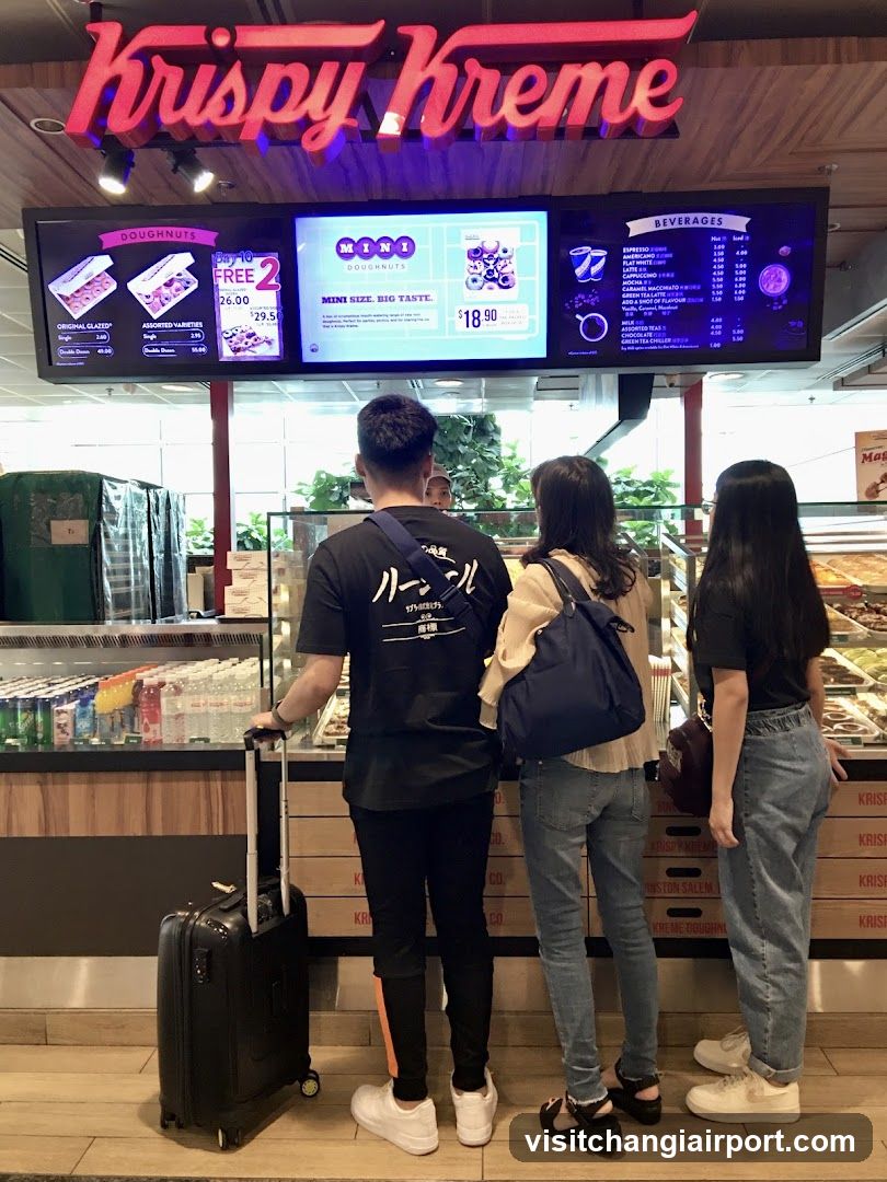 Krispy Kreme Changi Airport Terminal 3