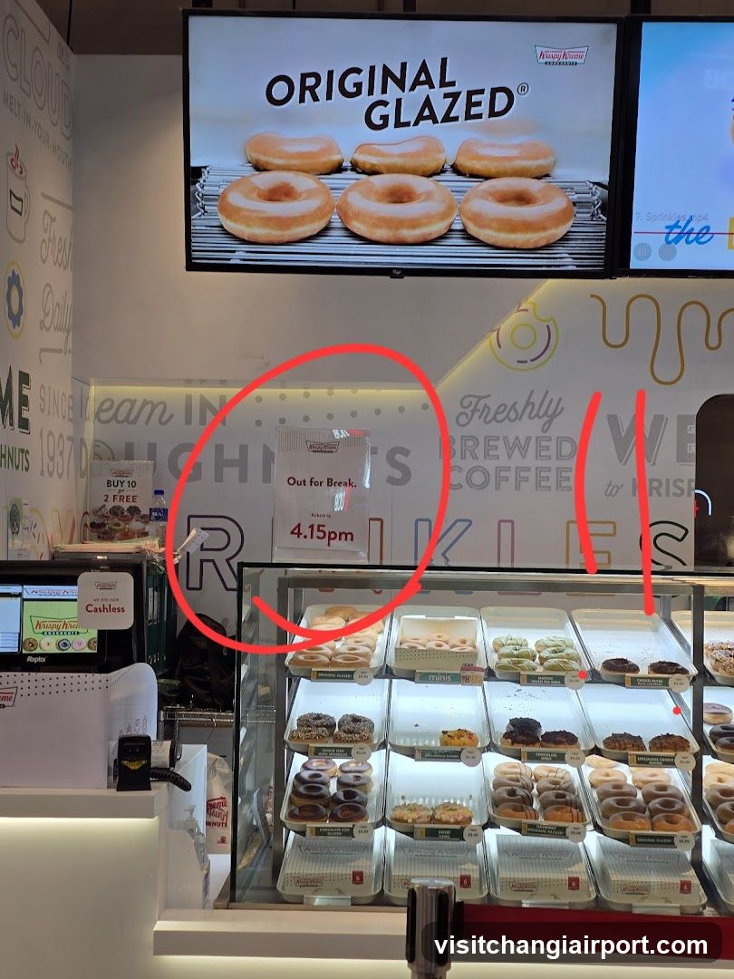 Krispy Kreme Donut Shop Interior