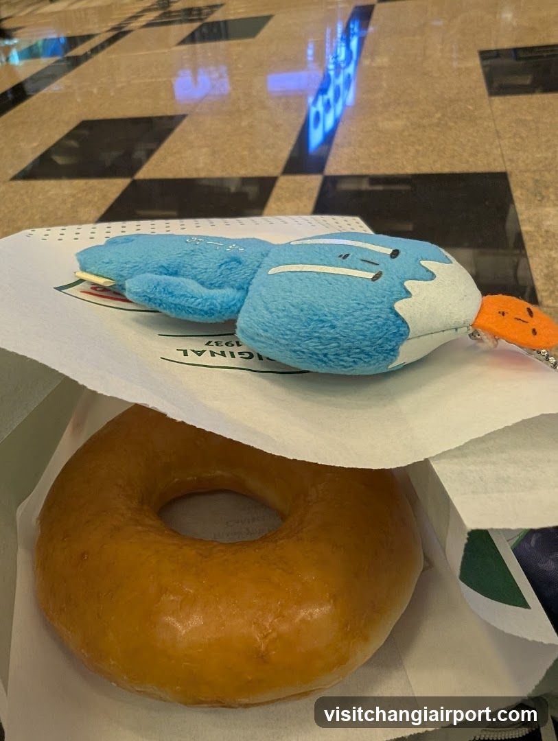 Donut and Plush Toy
