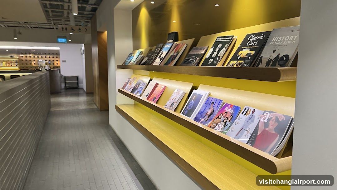 Magazine Display Shelf