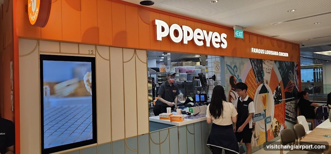Popeyes Changi Airport T1