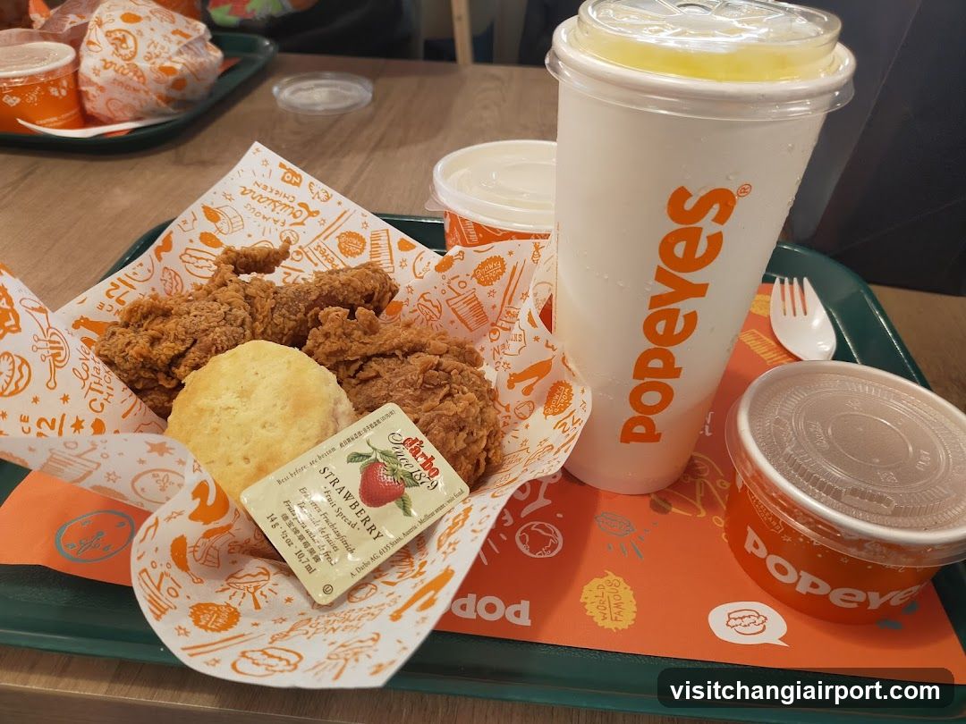 Popeyes Changi Airport T1