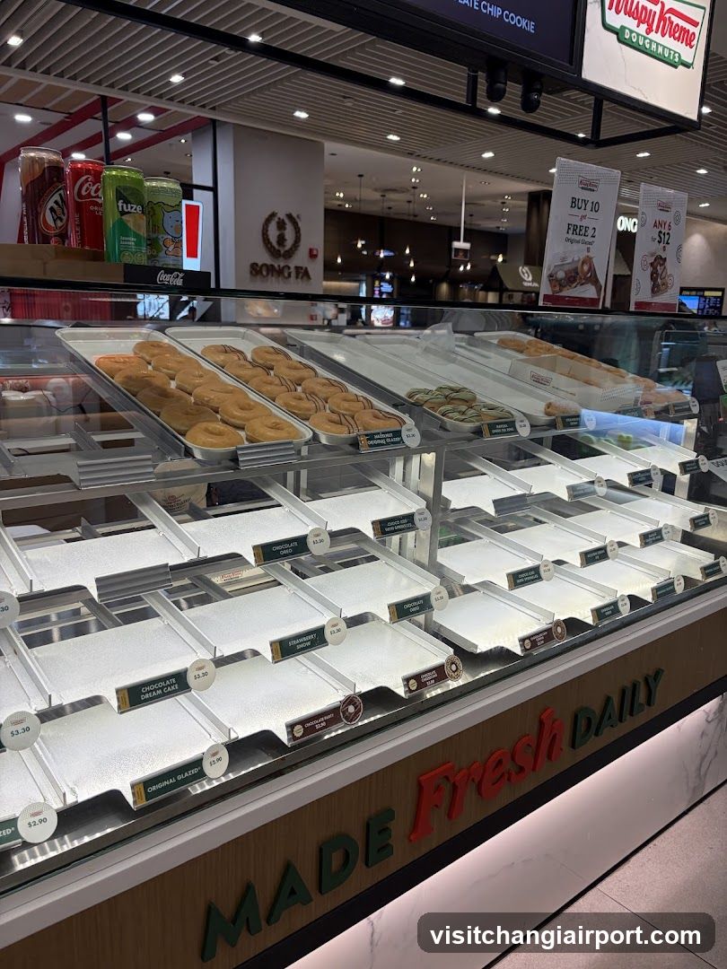 Krispy Kreme Donut Display