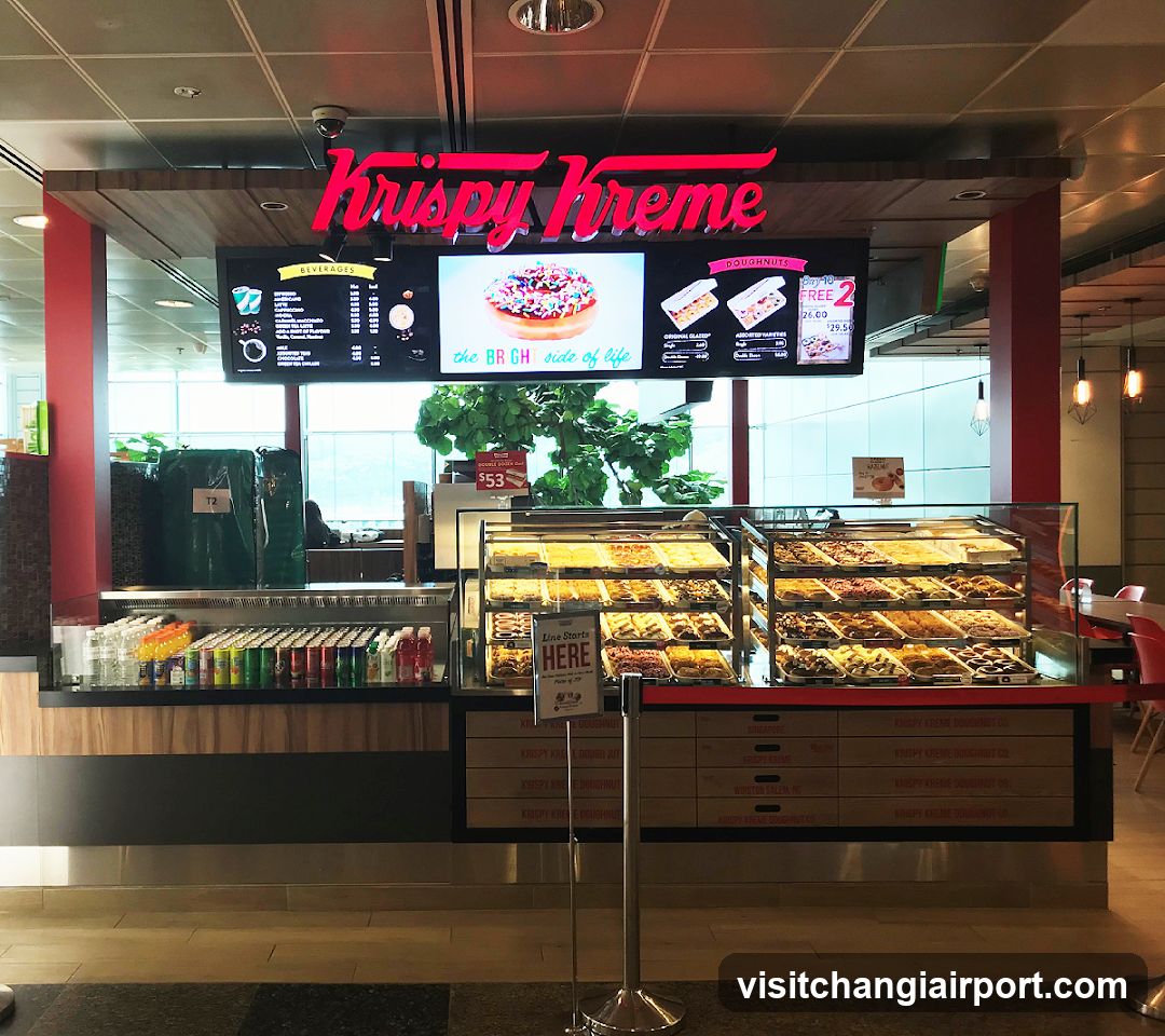 Krispy Kreme Donut Shop Interior