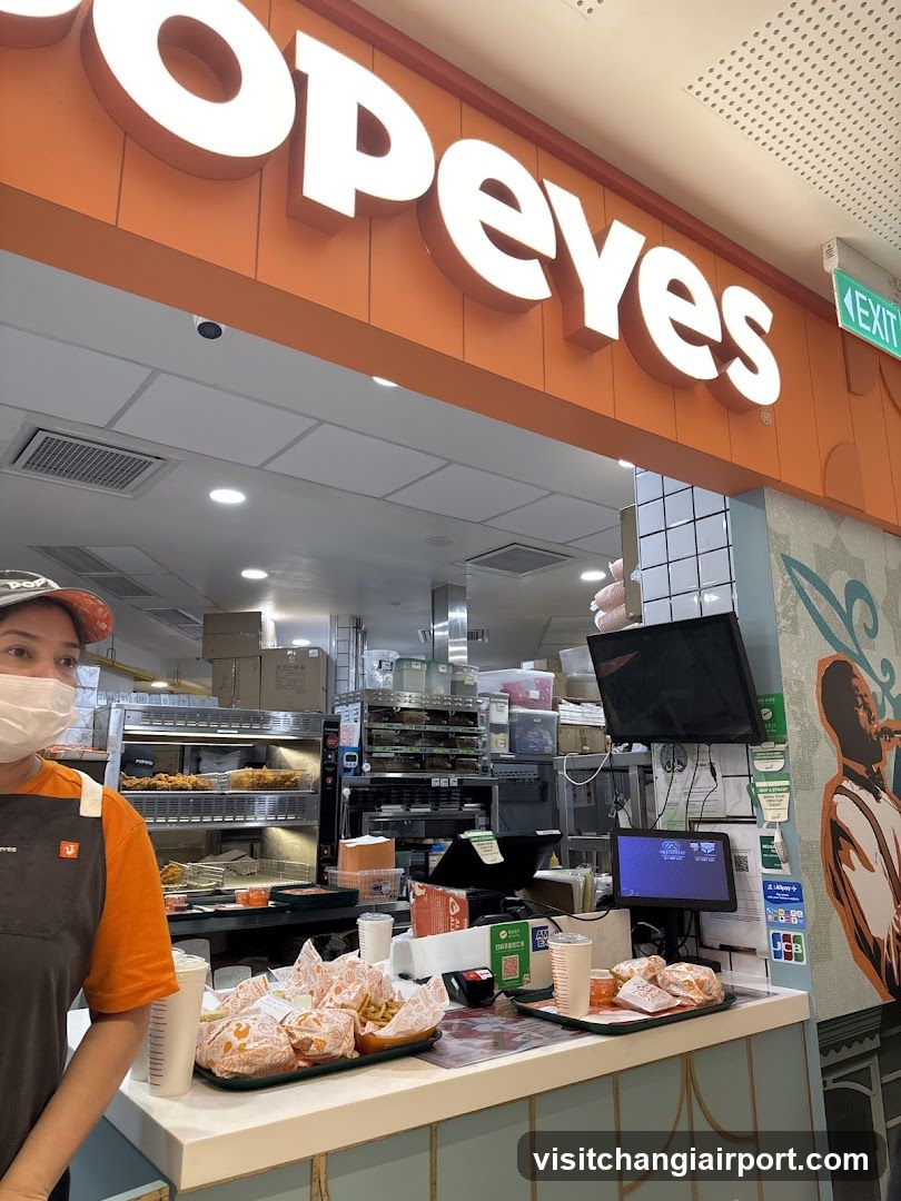 Food Counter Interior View