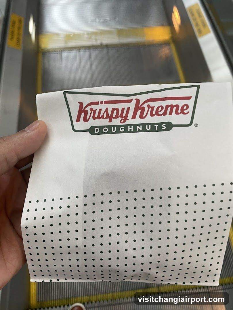 Krispy Kreme Doughnuts Bag