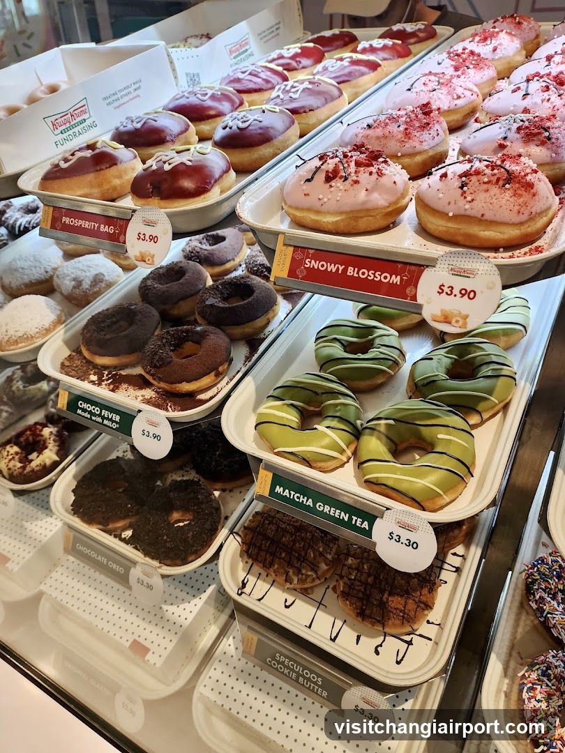 Krispy Kreme Donut Display