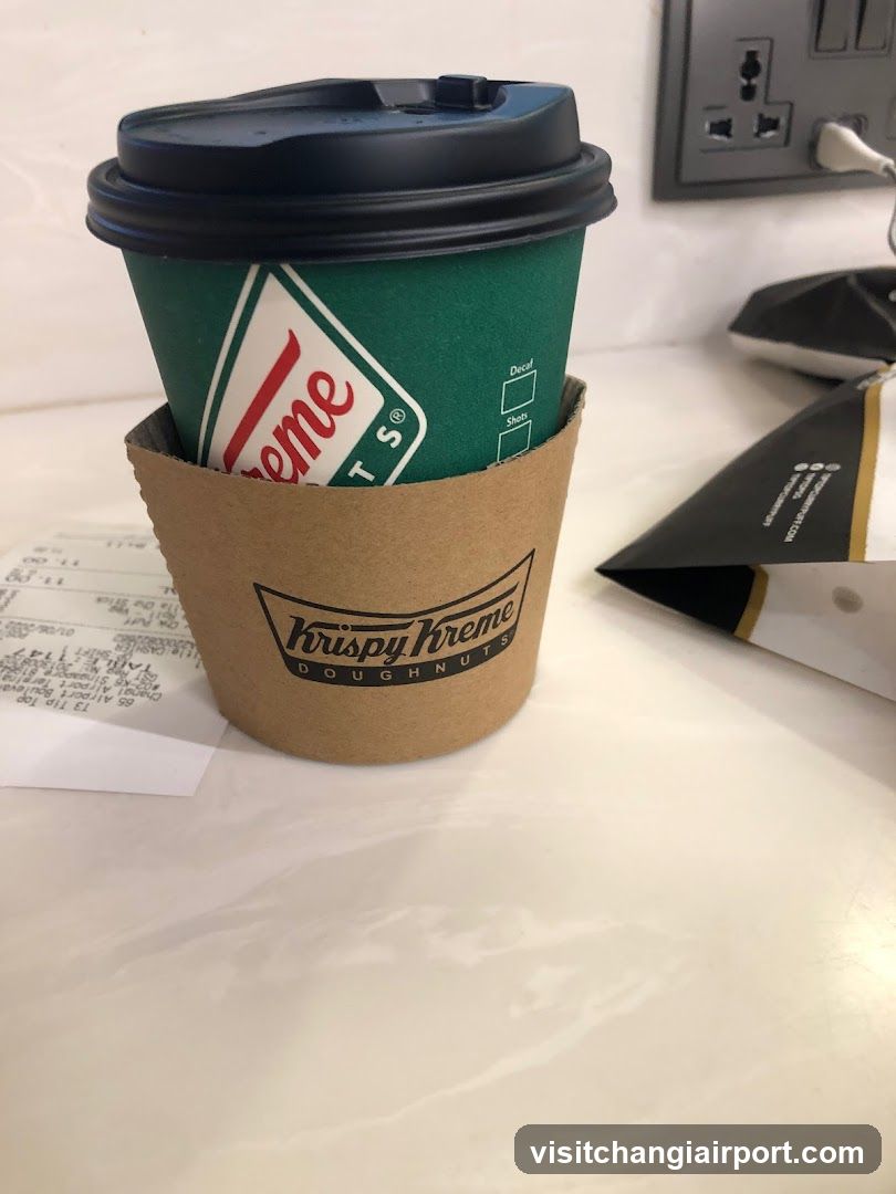 Krispy Kreme Coffee Cup