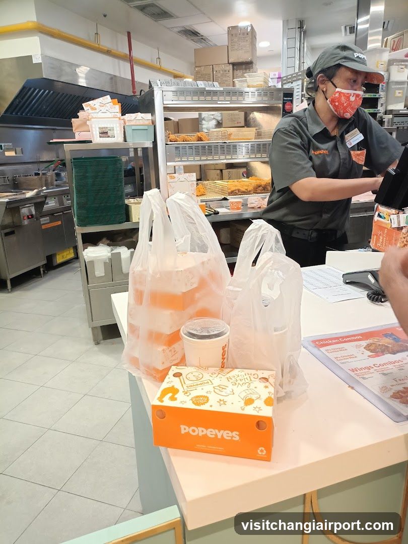 Popeyes Counter Interior