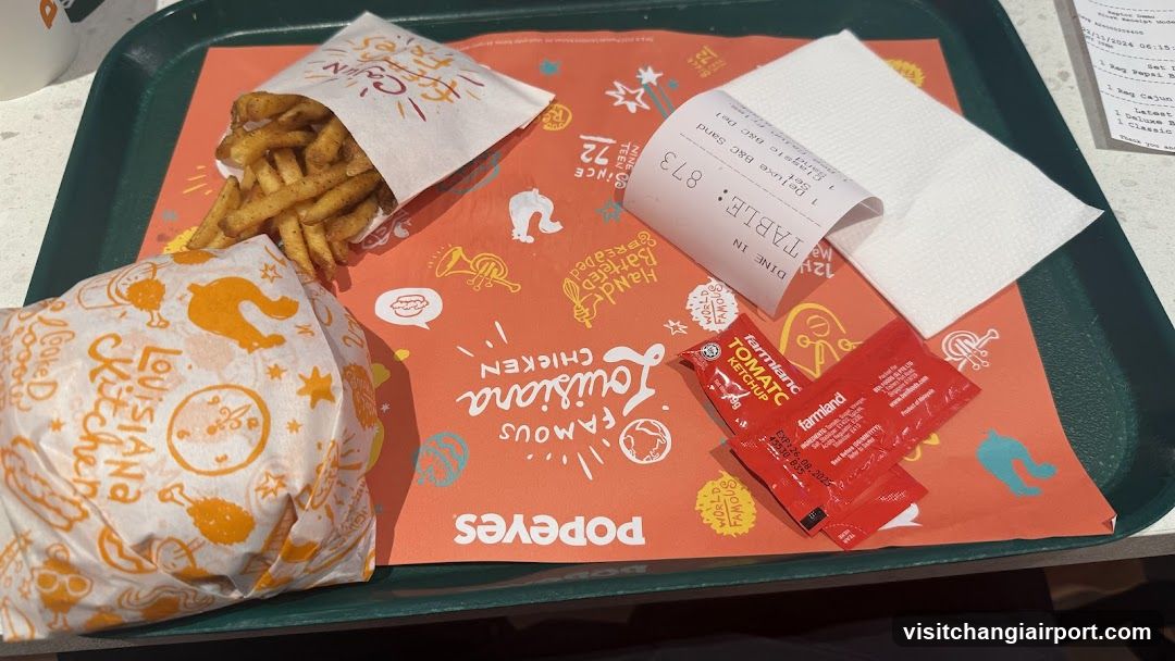 Popeyes Louisiana Kitchen Tray