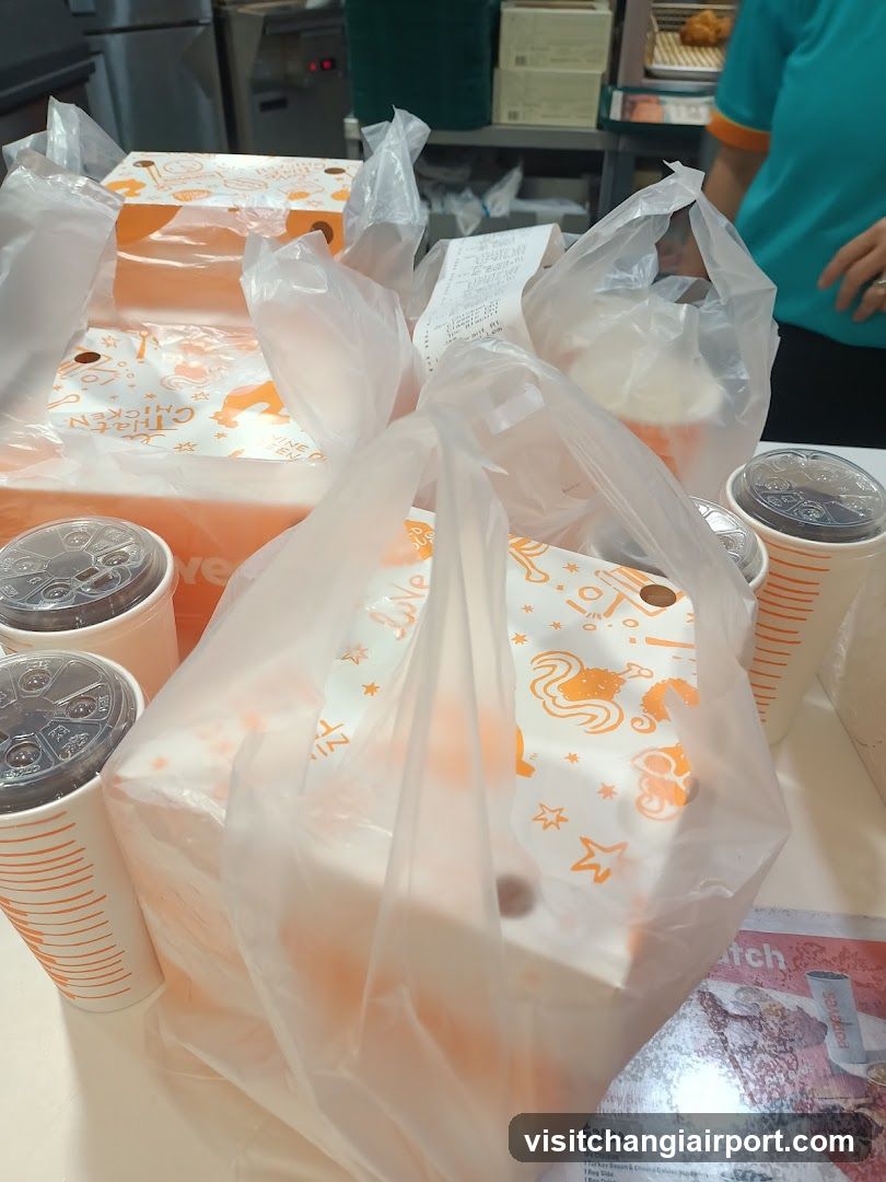 Takeout food order