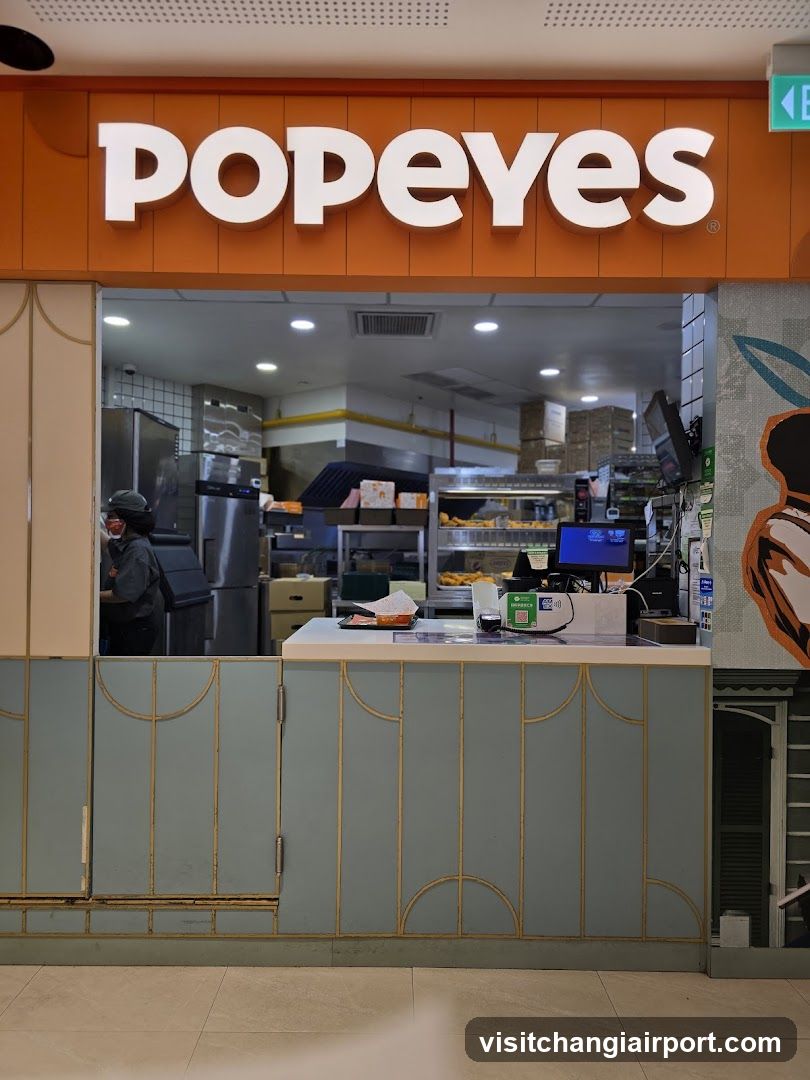 Popeyes Changi Airport T1