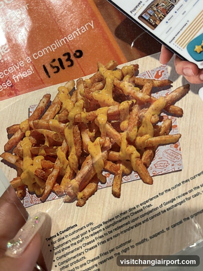 Cheese Fries with Mustard