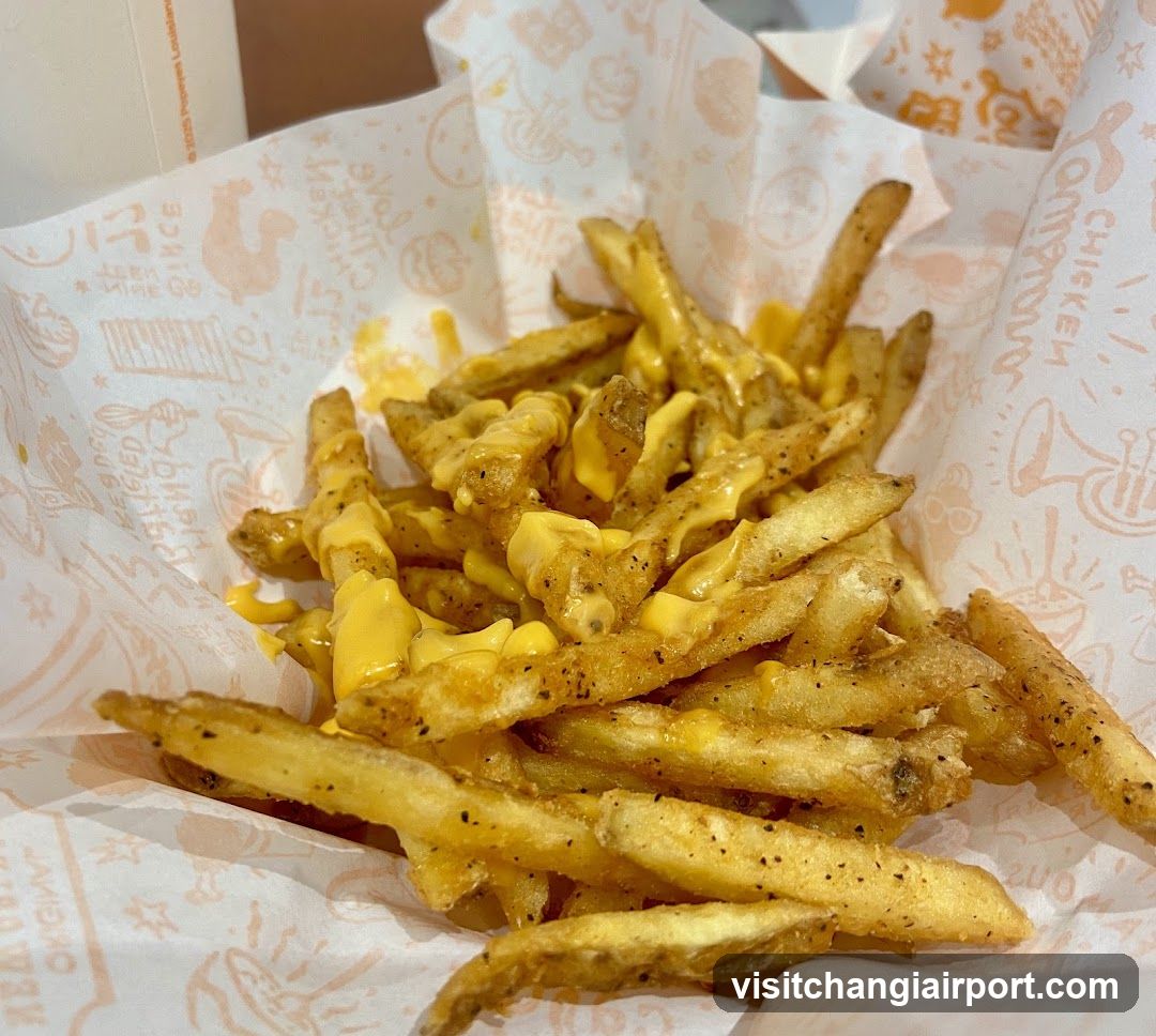 Cheese Fries with Seasoning