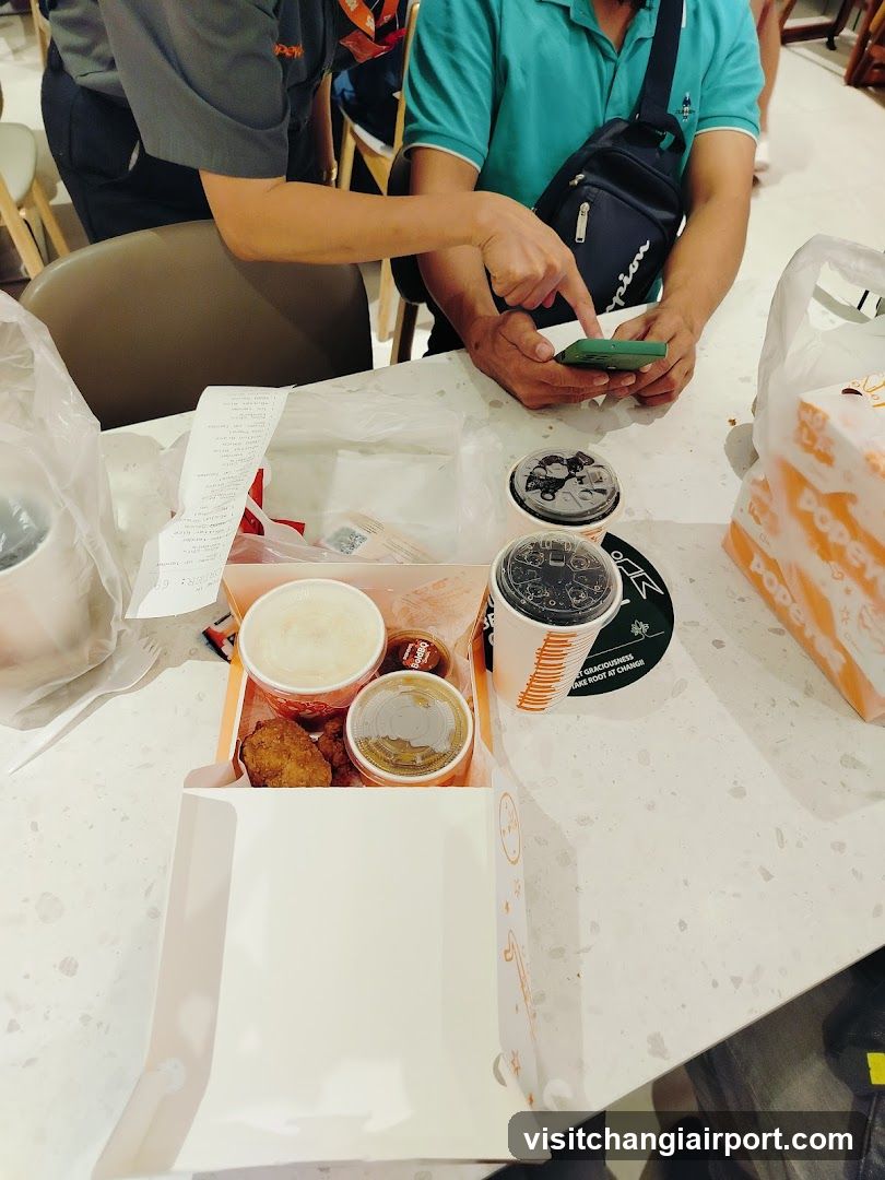 Food Order at Restaurant Table