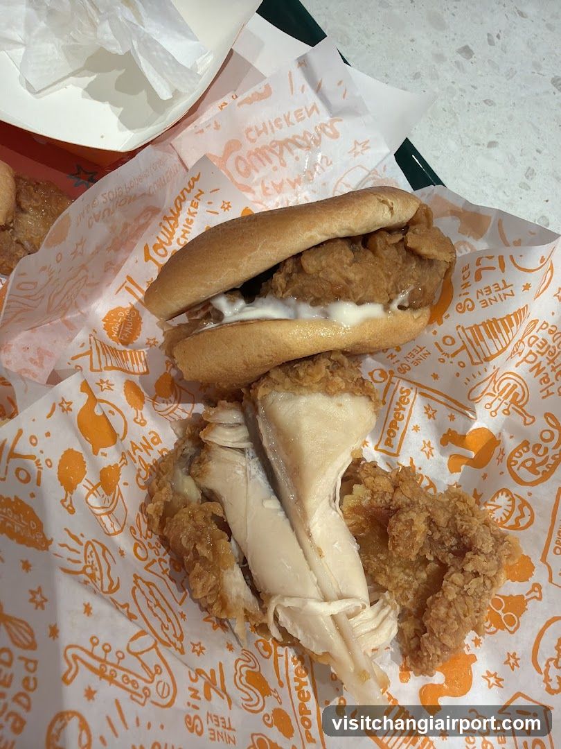 Fried Chicken and Sandwich