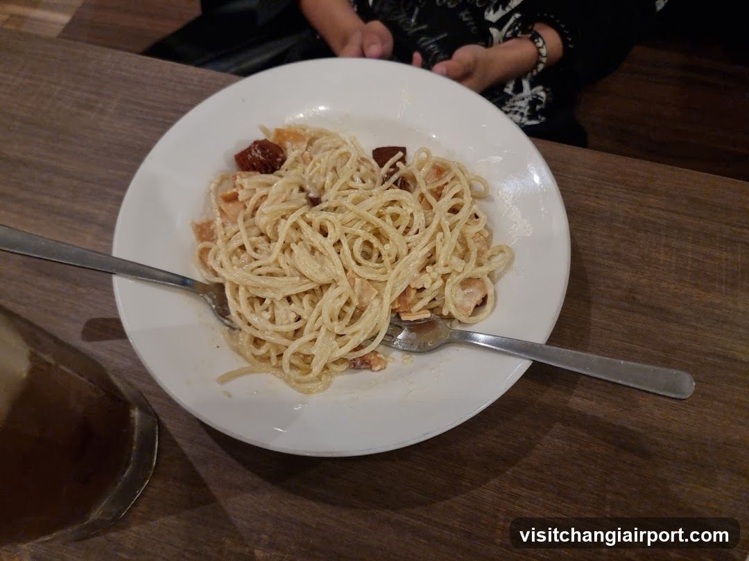 Pasta Dish on Table
