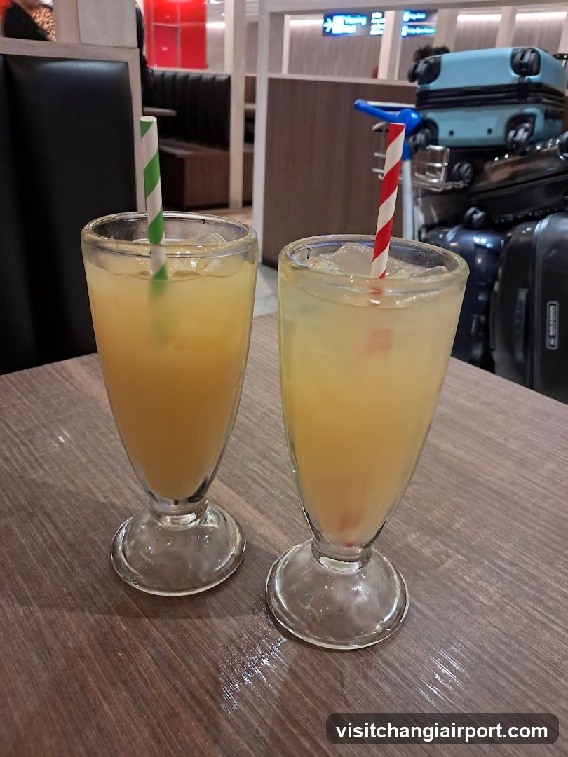 Airport Lounge Drinks