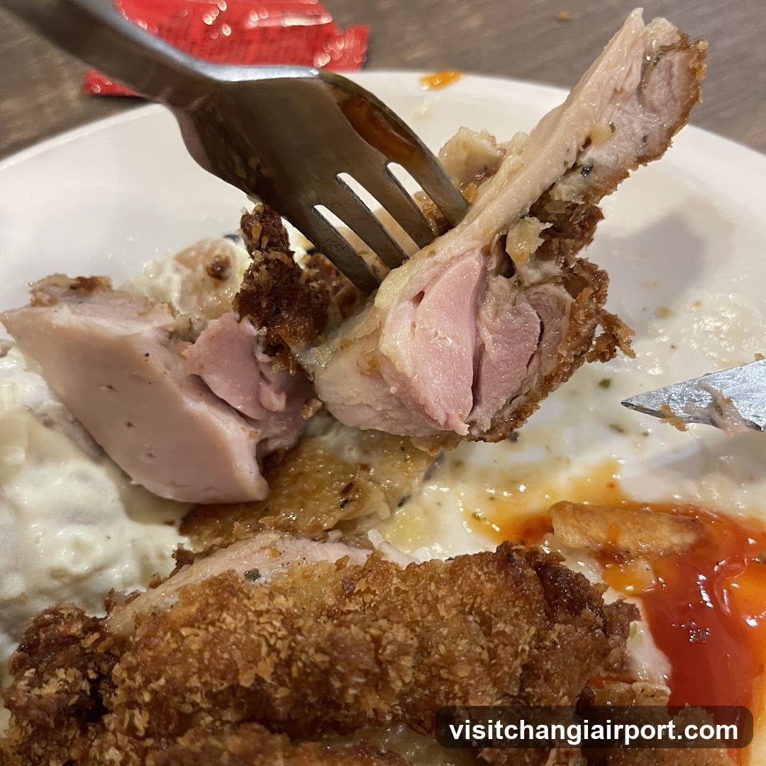 Fried Chicken with Sauce