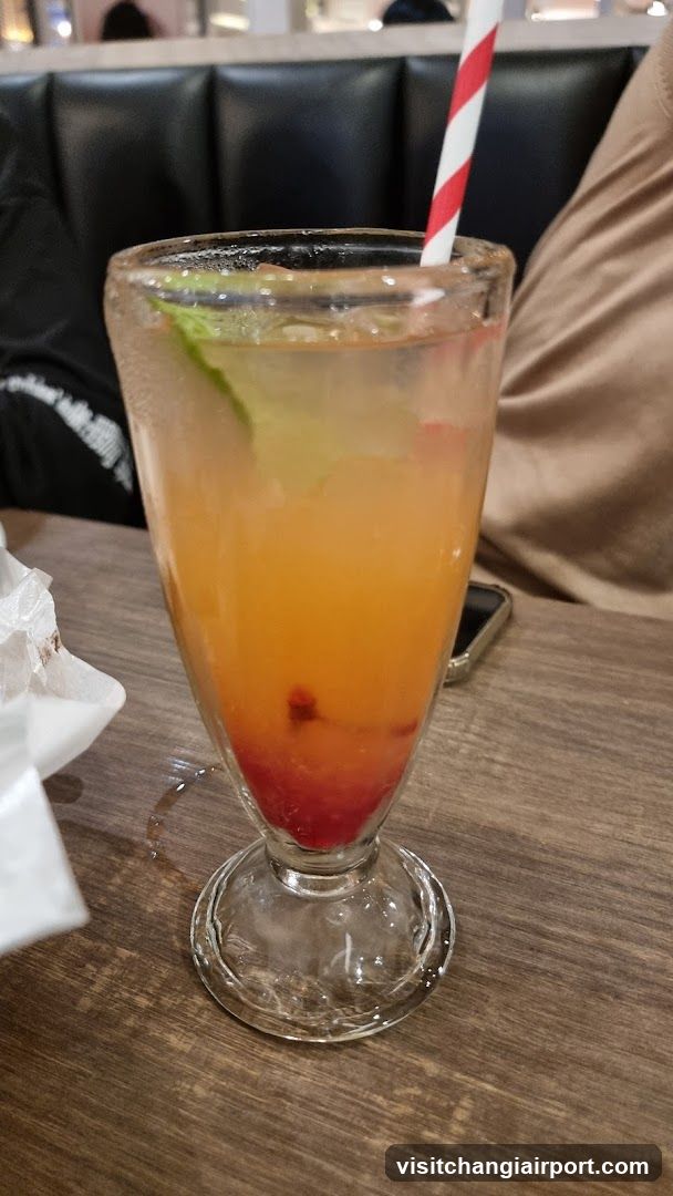 Colored Drink in Glass