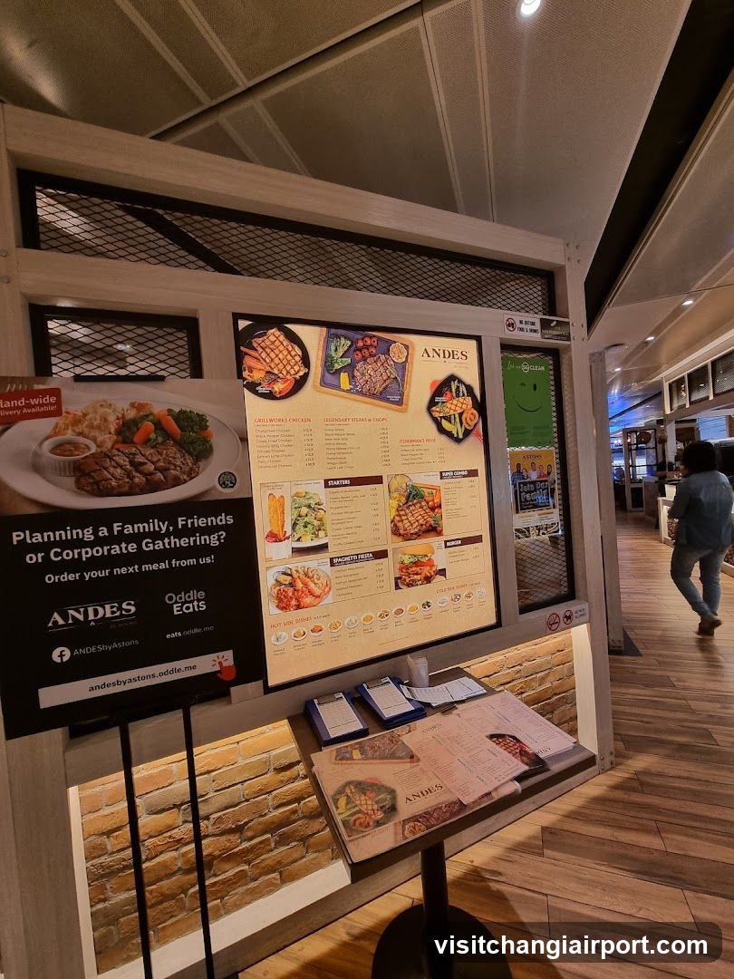 Andes Restaurant Display