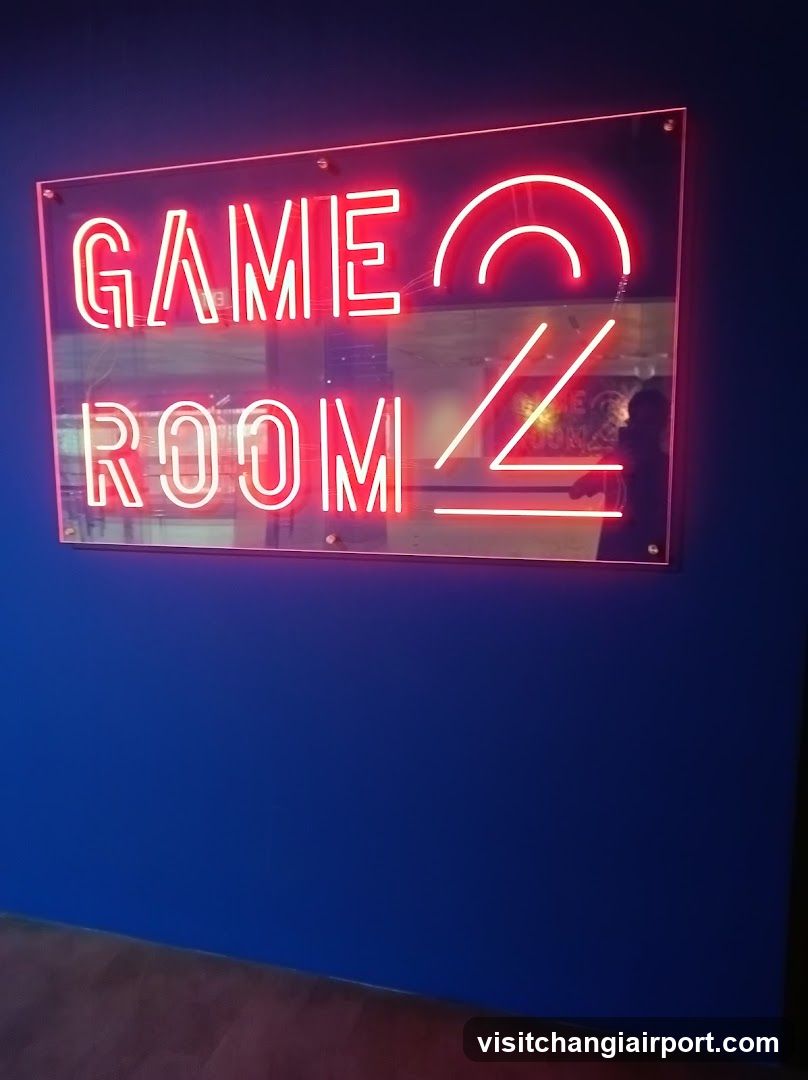 Neon Game Room Sign