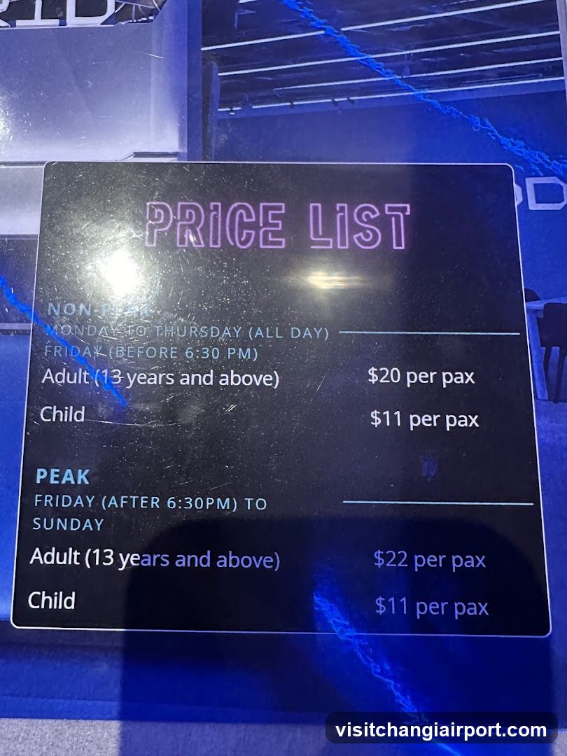 Price List Sign