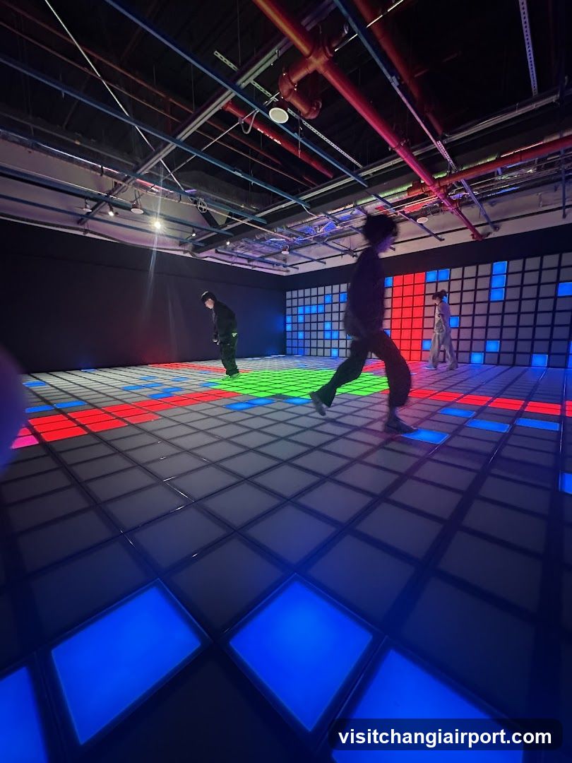 Interactive LED Dance Floor Experience