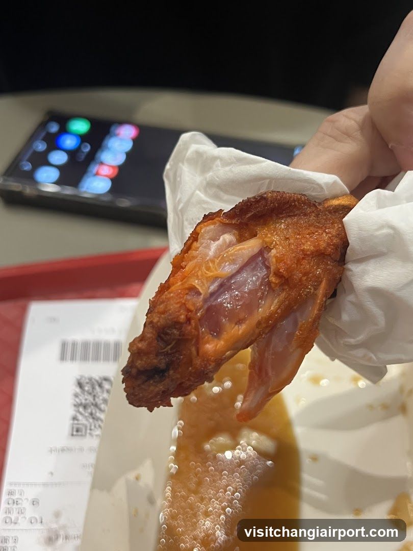 Fried Chicken Wing with Sauce