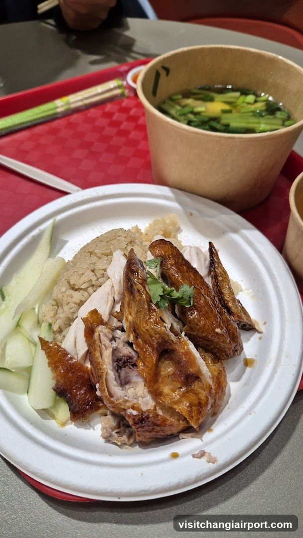 Hainanese Chicken Rice Meal