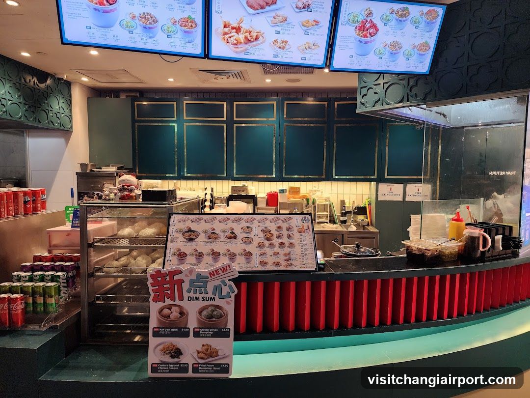 Dim Sum Counter Interior