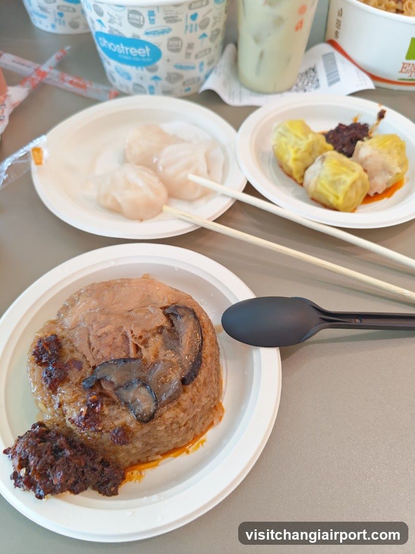 Dim Sum Meal Spread