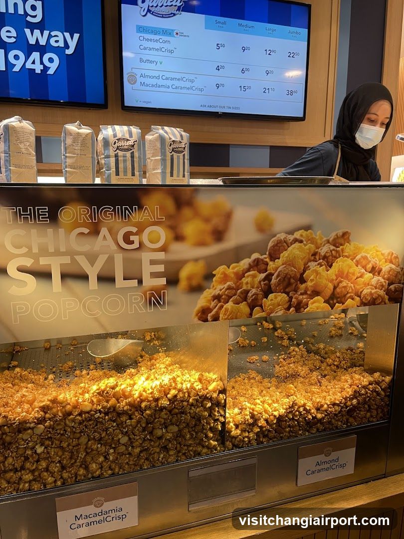 Garrett Popcorn Shops® - Changi Airport T2