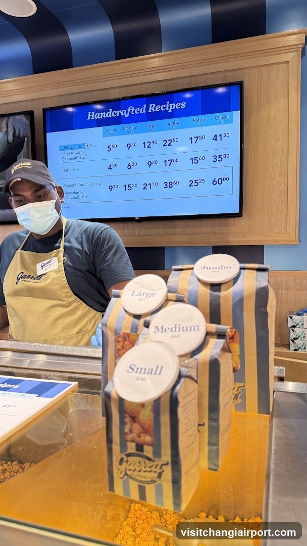 Garrett Popcorn Shops® - Changi Airport T2