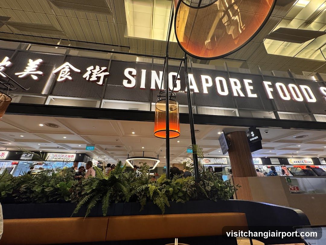 Singapore Food Street Interior View