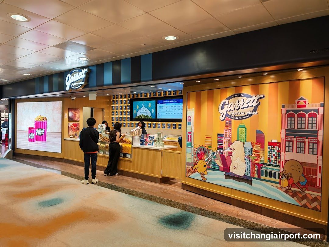Garrett Popcorn Shops® - Changi Airport T2
