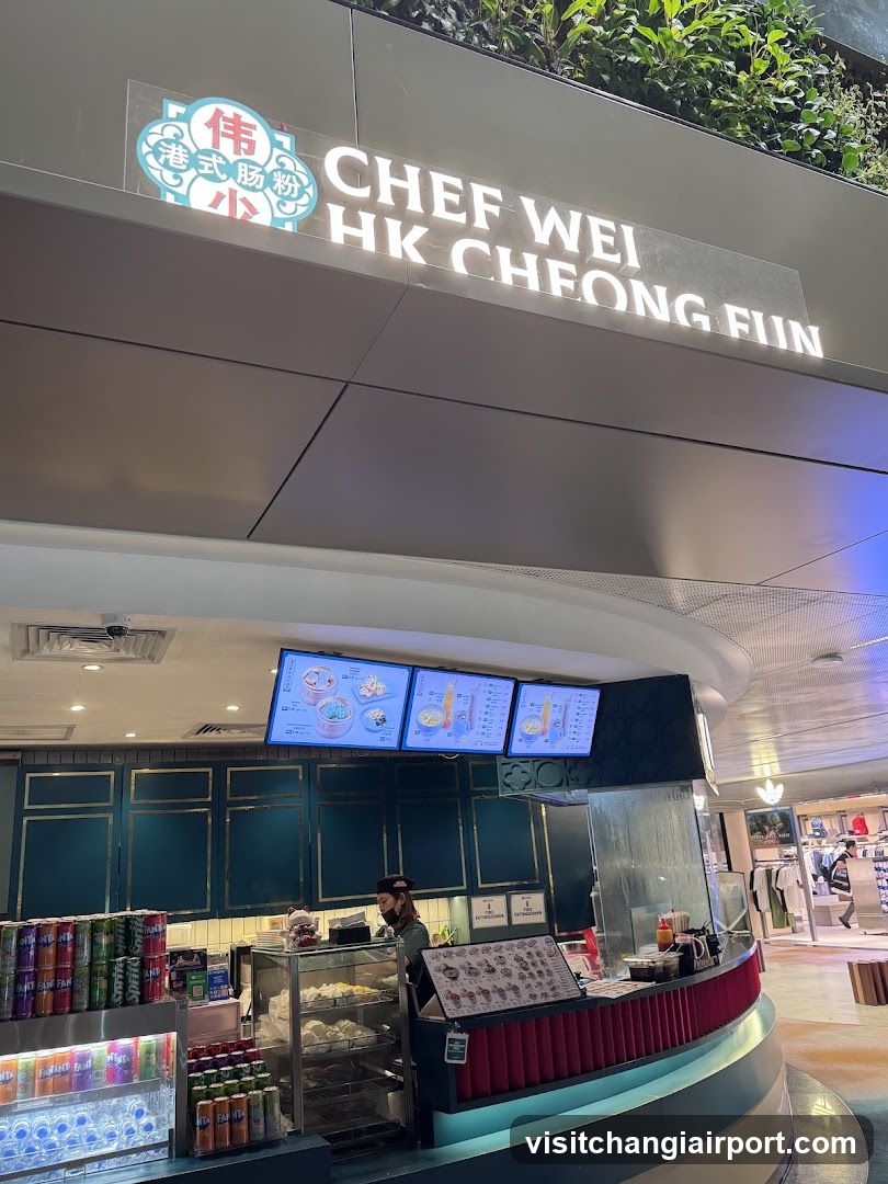 Chef Wei HK Cheong Fun Shop Interior
