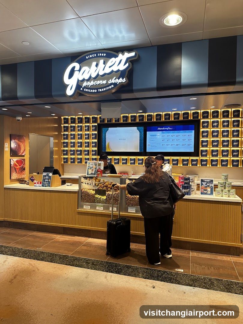 Garrett Popcorn Shops Storefront Interior
