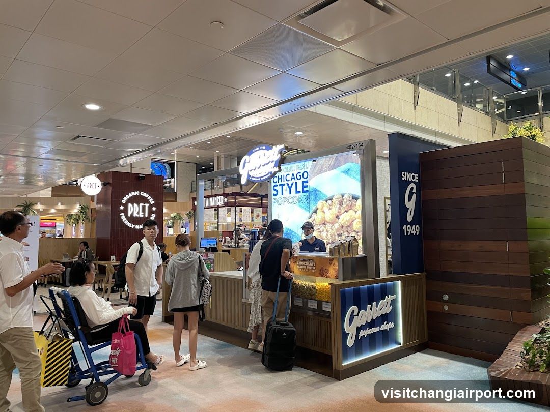 Airport Food Court Scene