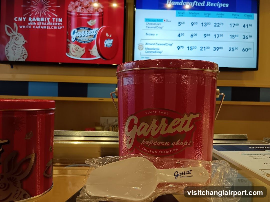 Garrett Popcorn Shop Interior Display